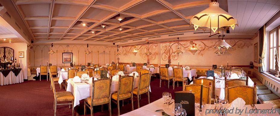 Adler Suite & Stube Niederdorf Restaurant foto
